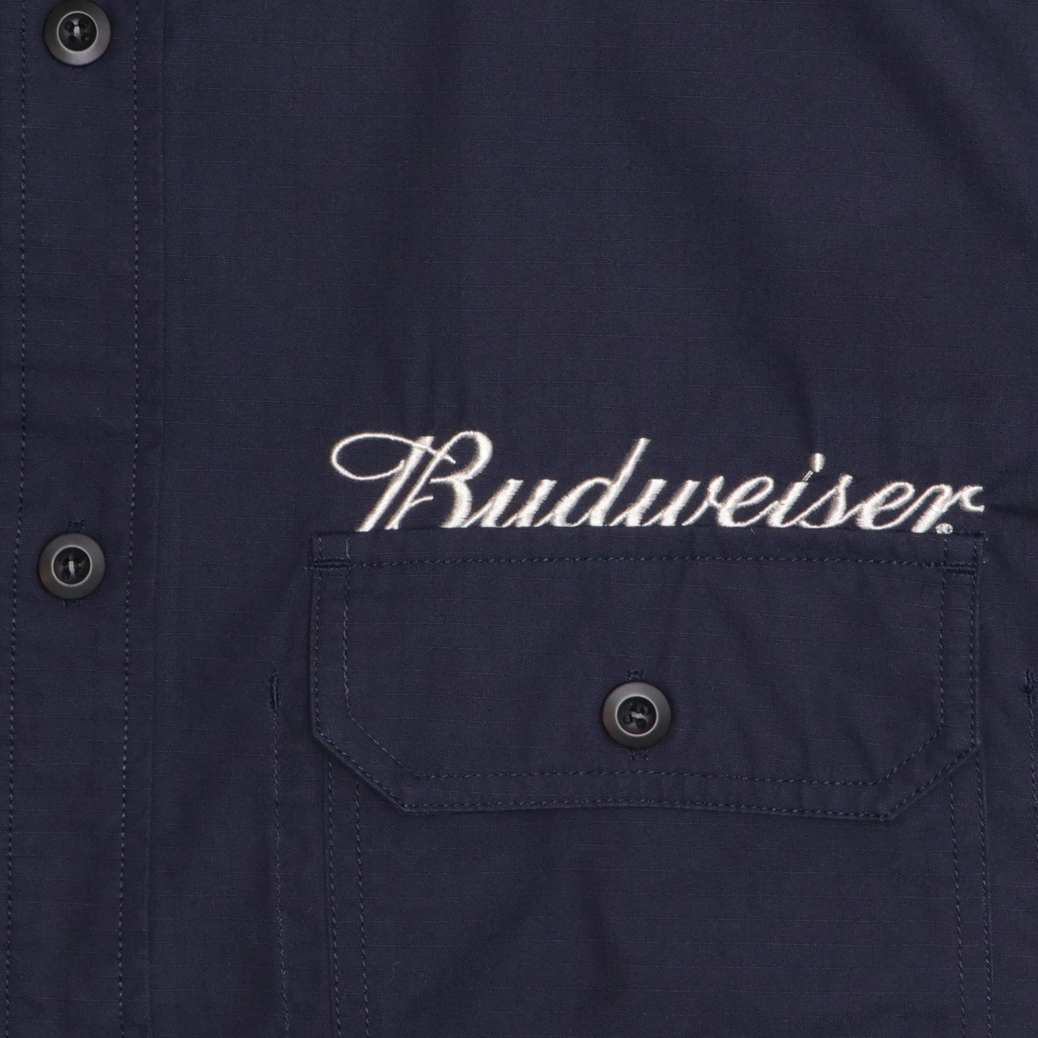 Budweiser Short Sleeve Work Shirt
