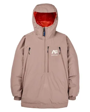 Burton AG Rev Puffy Anorak Jacket Fiesta Red/Mud Mauve 2025