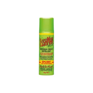 Bushman Plus Aerosol 20% Deet with Sunscreen  50 g