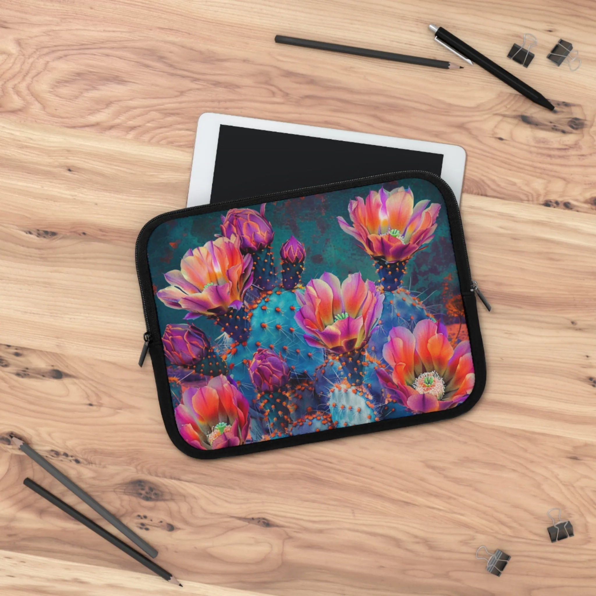 CA Cactus Laptop Sleeve
