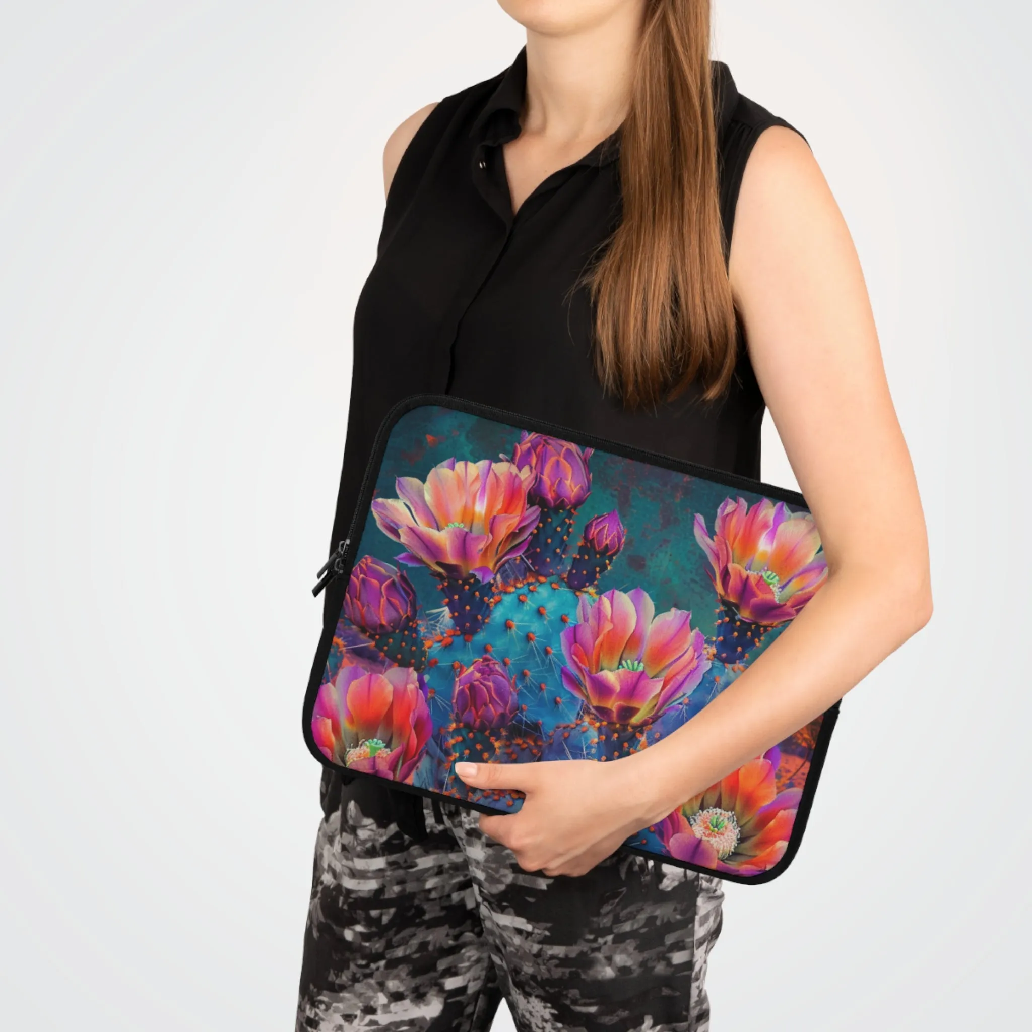 CA Cactus Laptop Sleeve