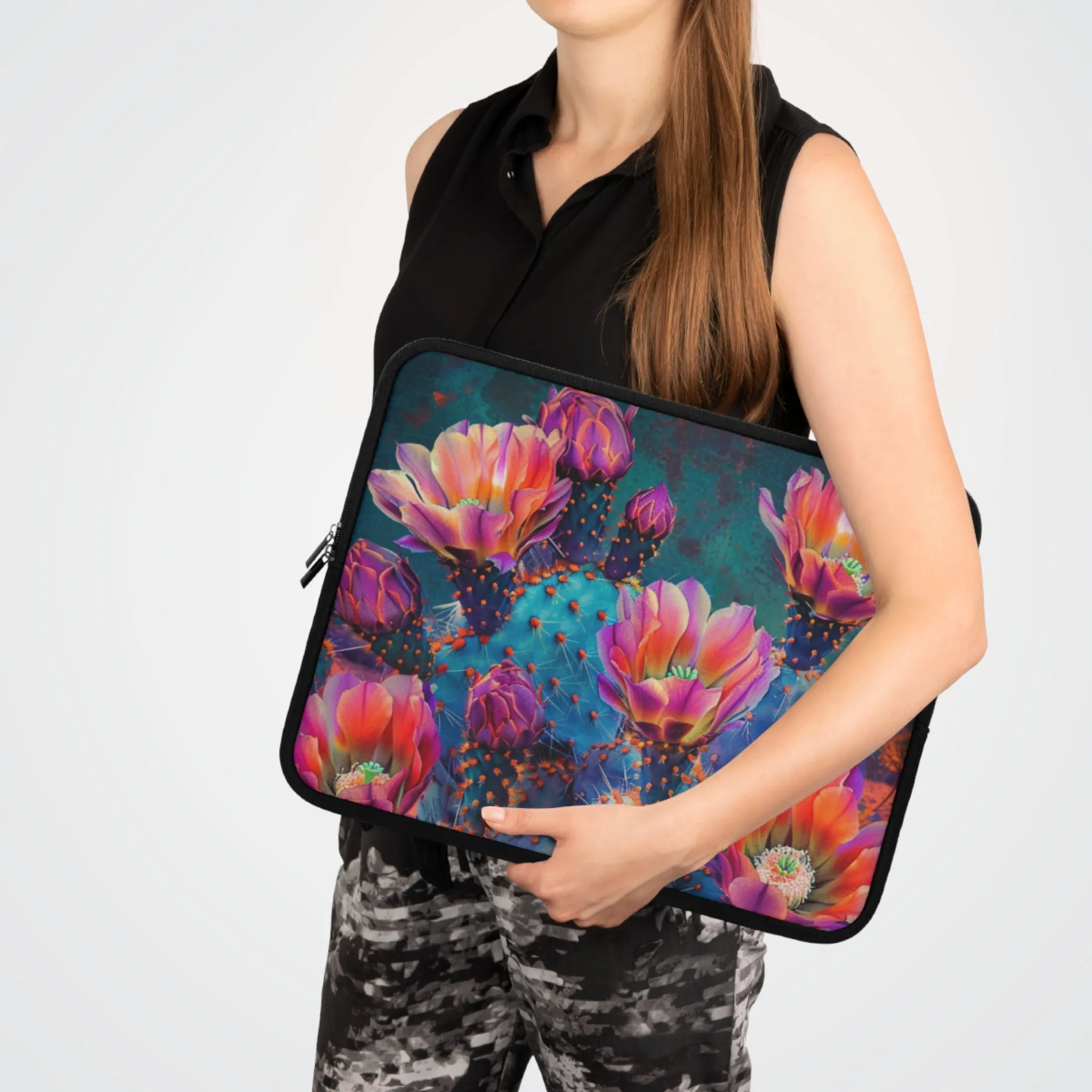 CA Cactus Laptop Sleeve