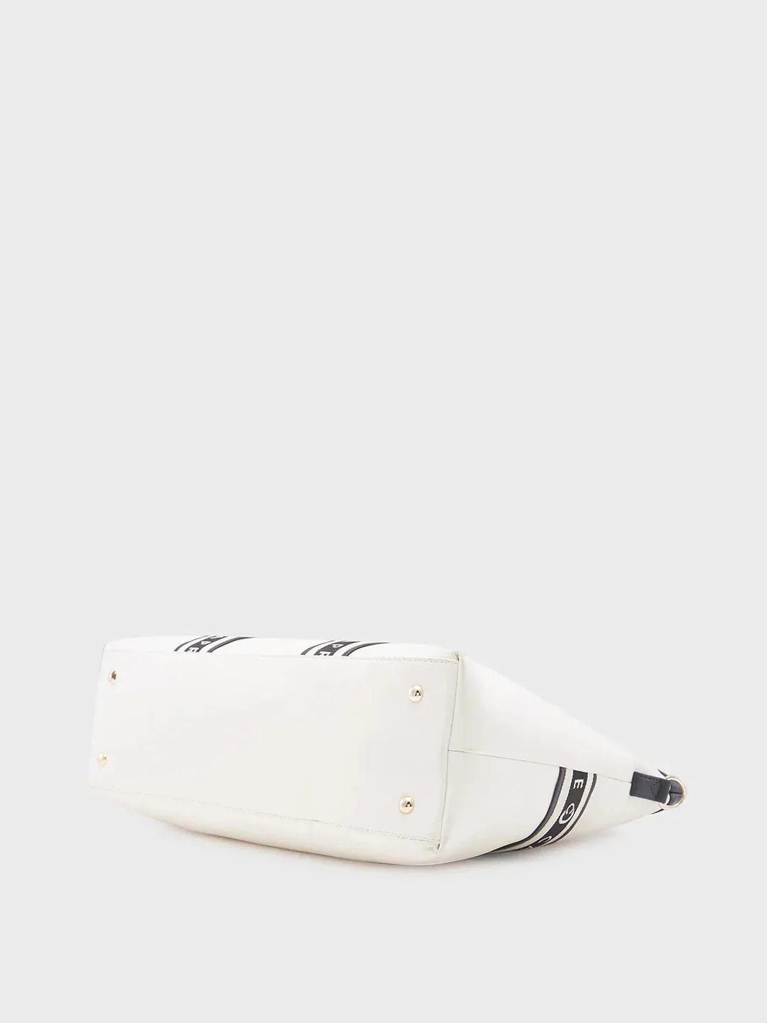 Caprese Trinity Large Cream Laptop Bag