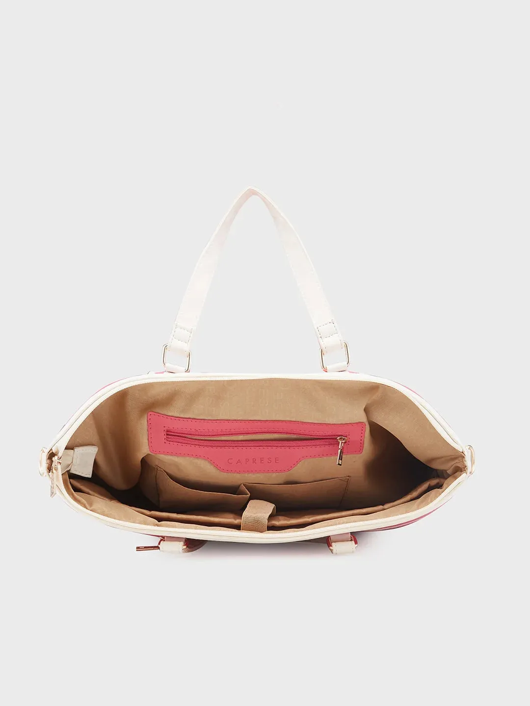 Caprese Trinity Large Fuchsia Laptop Bag