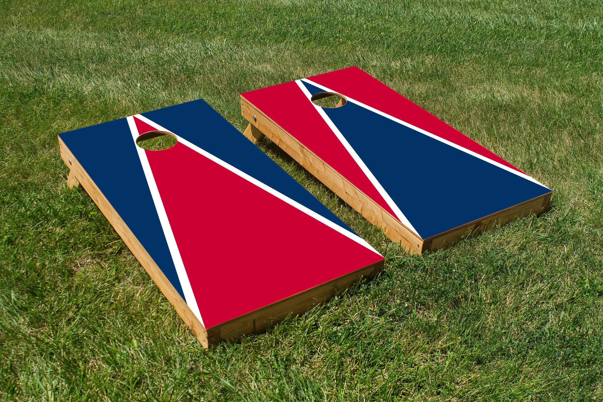 Cardinal and Navy Blue