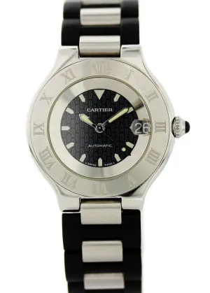 Cartier Must 21 Autoscaph 2427 Unisex Watch