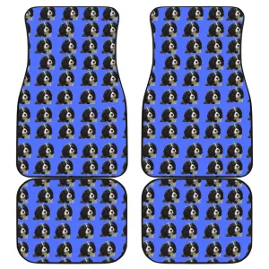Cavalier King Charles Spaniel Car Mats - Tri (Front & Back)