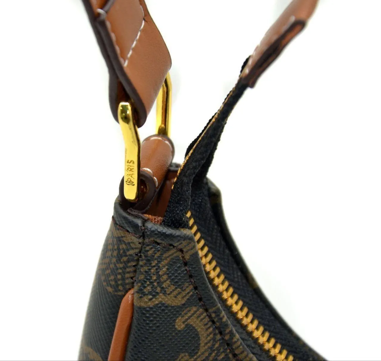 Celine Paris Triomphe Canvas Shoulder Bag