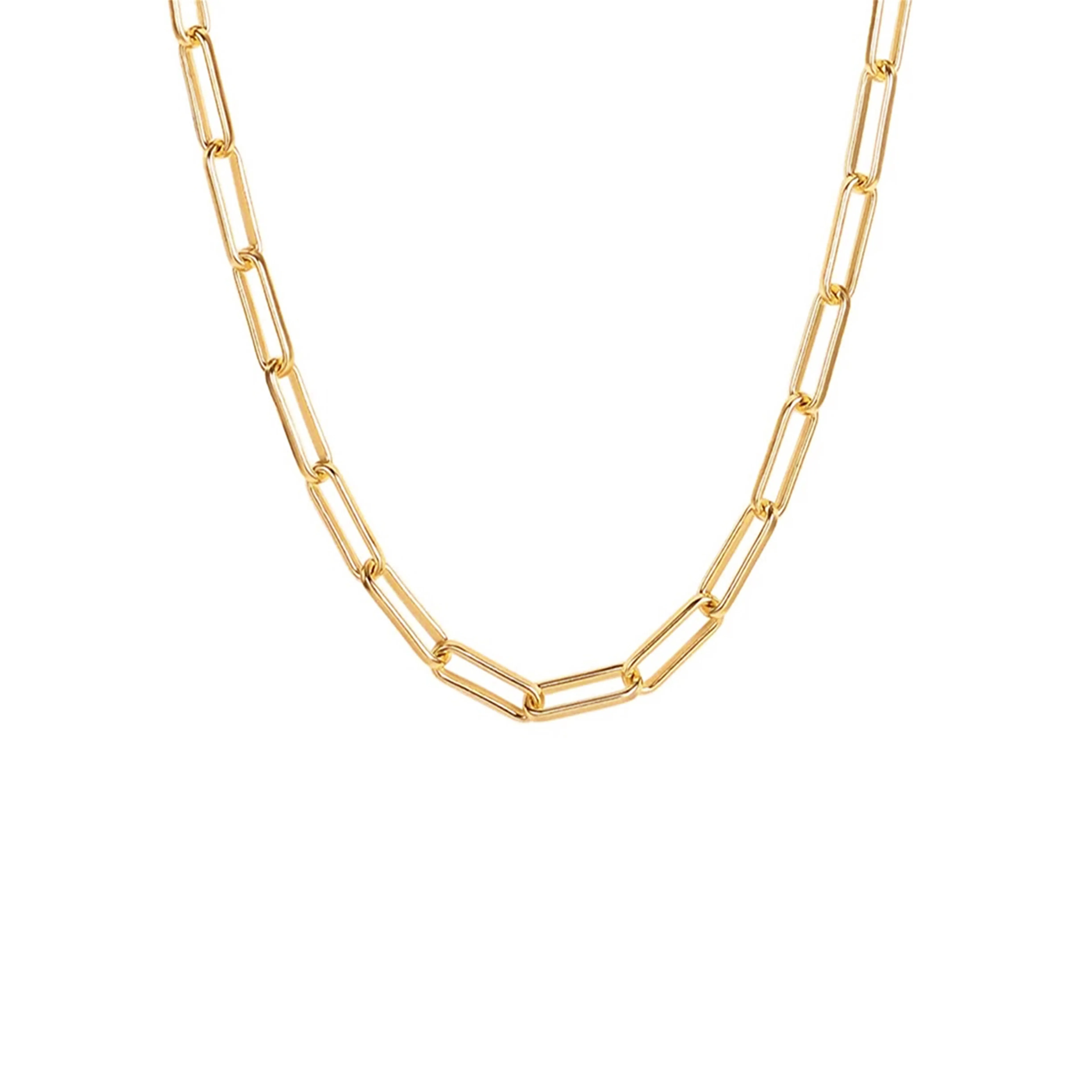 CHAIN LINK NECKLACE GOLD