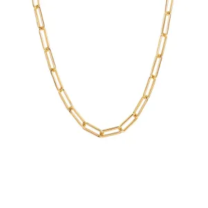 CHAIN LINK NECKLACE GOLD