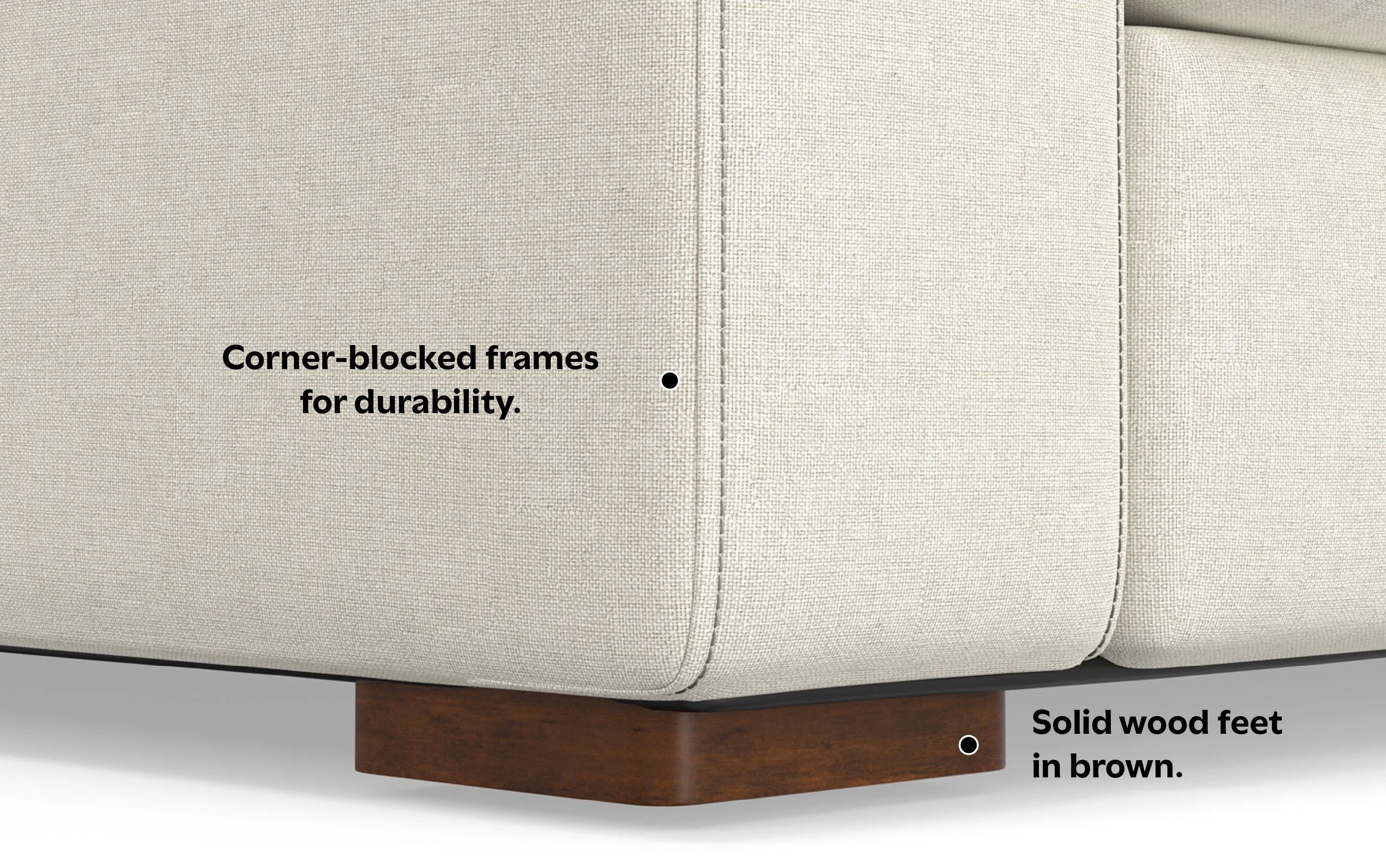 Charlie Deep Seater Right Sectional