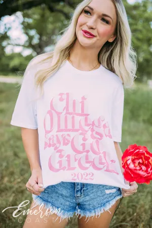 Chi Omega Says Go Greek Tee