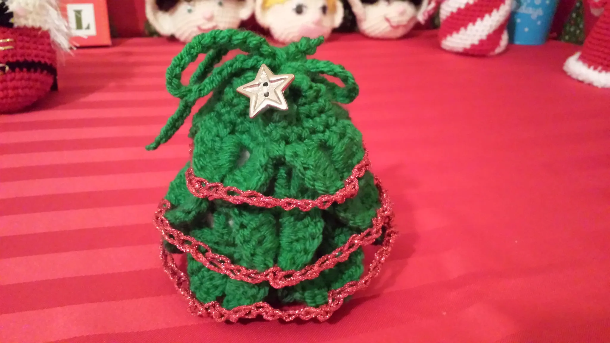 Christmas Gift Bags Crochet Pattern Ebook in PDF Format