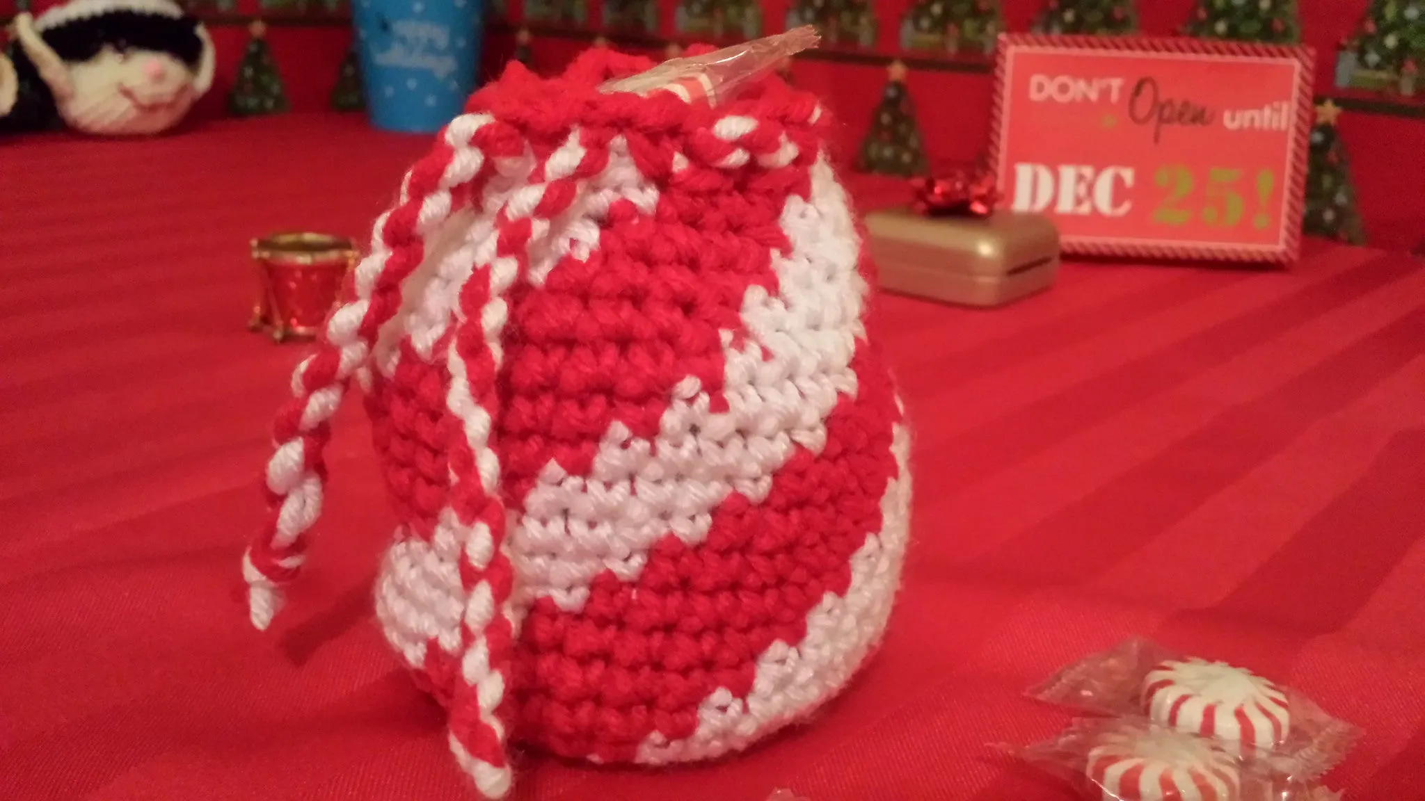 Christmas Gift Bags Crochet Pattern Ebook in PDF Format