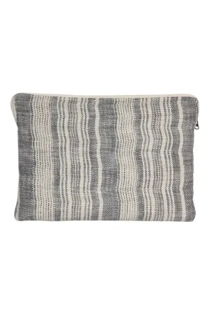Chromium Herringbone Stripe Laptop Sleeve