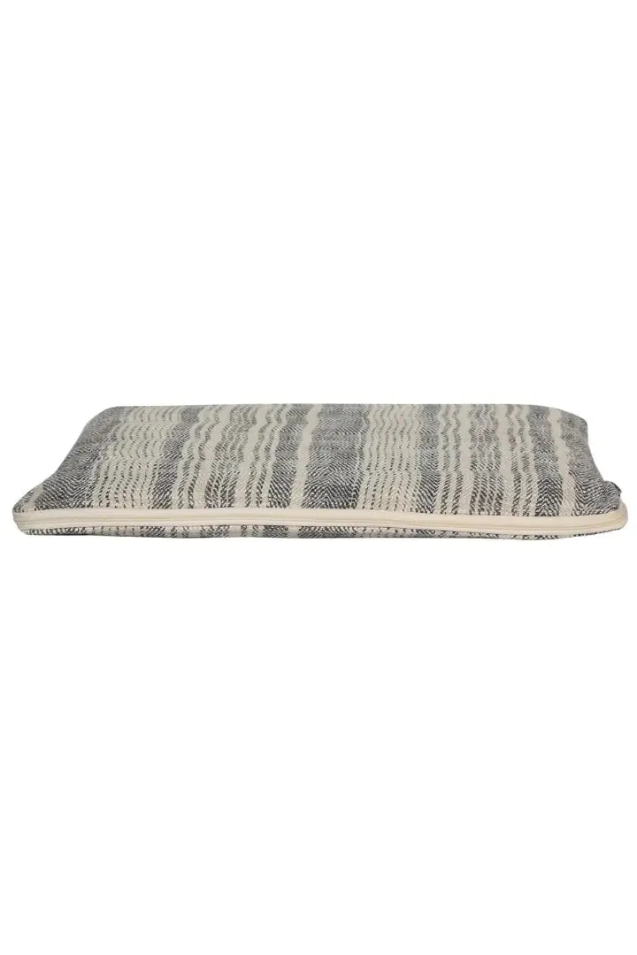 Chromium Herringbone Stripe Laptop Sleeve