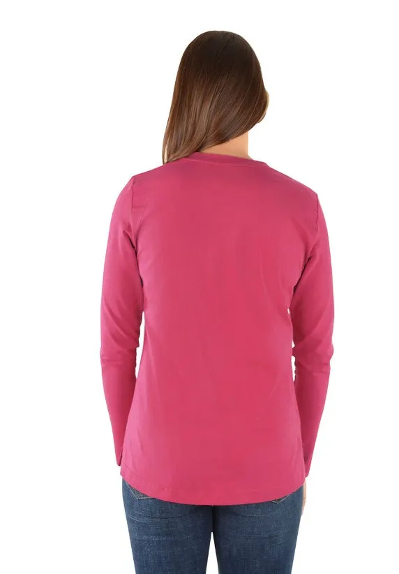 Classic V Neck L/S Tee