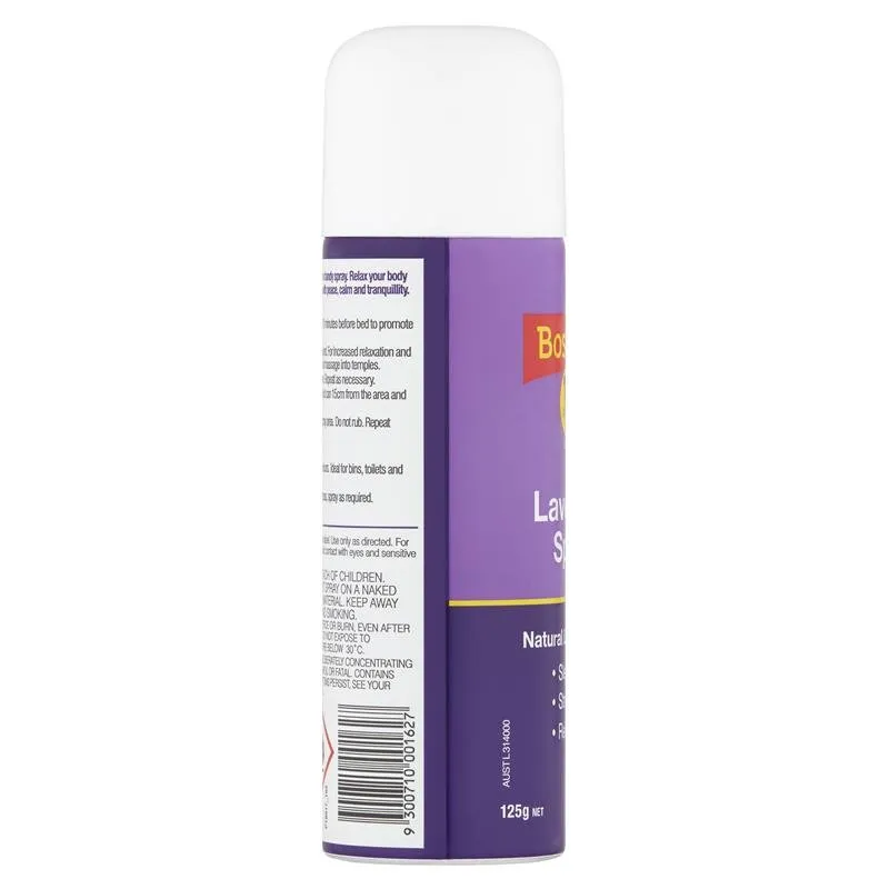[CLEARANCE Expiry: 04/2025] Bosisto's Lavender Spray 125g