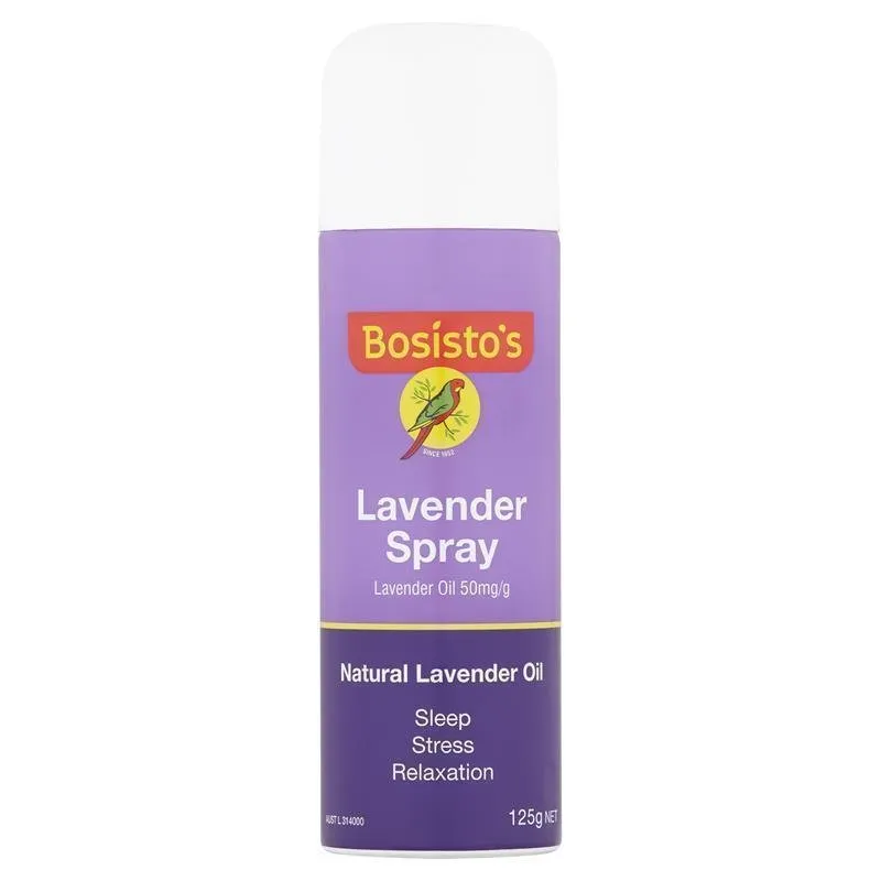 [CLEARANCE Expiry: 04/2025] Bosisto's Lavender Spray 125g