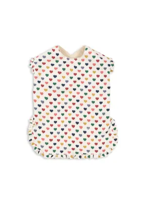 Comea ruffle bib Coeur Coloré