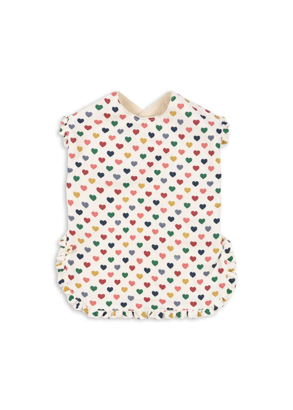 Comea ruffle bib Coeur Coloré
