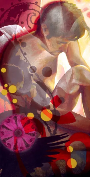 Contemplating His Dharma painting
