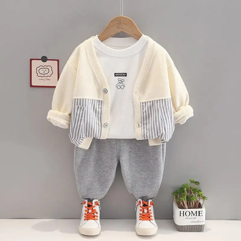 Cream Cartoon Tracksuit