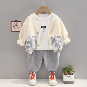 Cream Cartoon Tracksuit