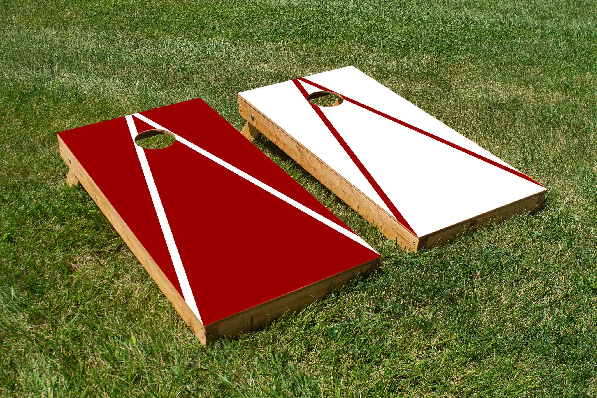 Crimson and White