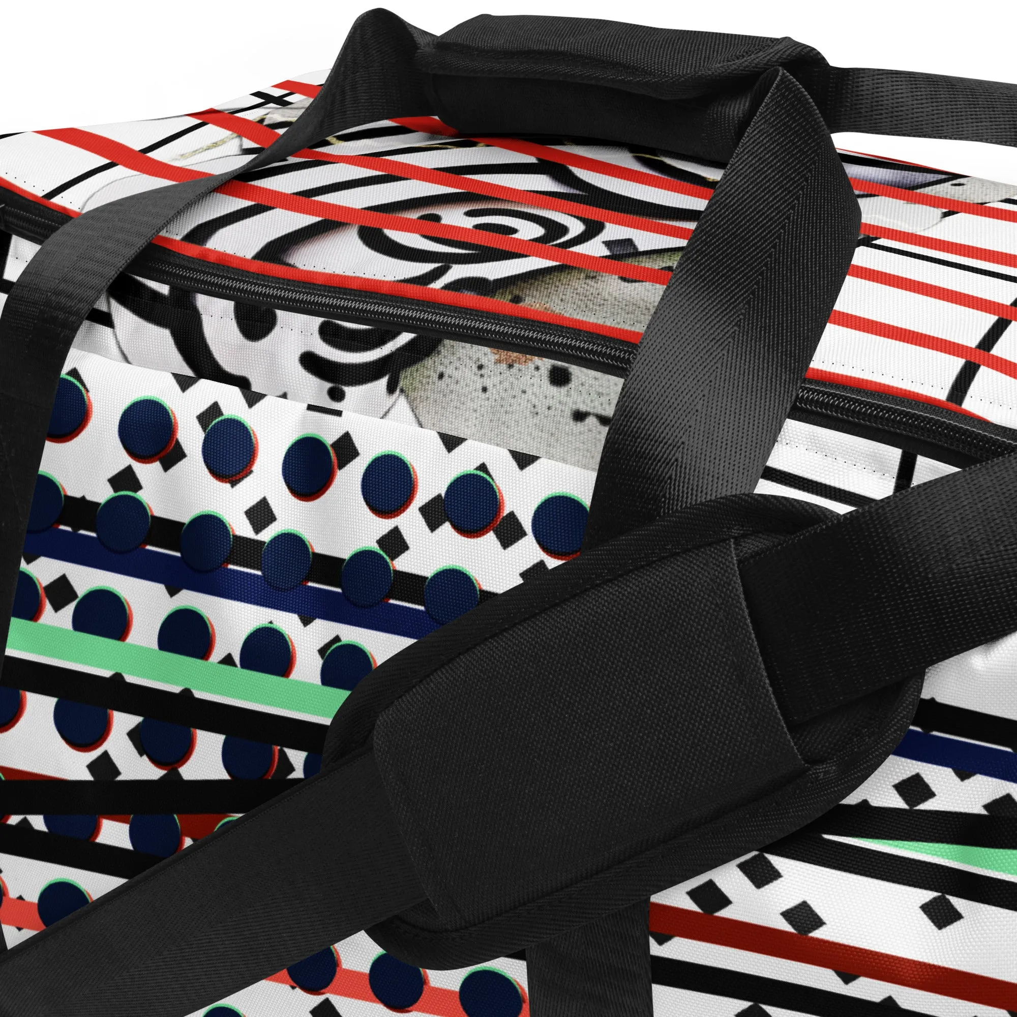 Crispy AF (Abstract Fashion) Duffle bag