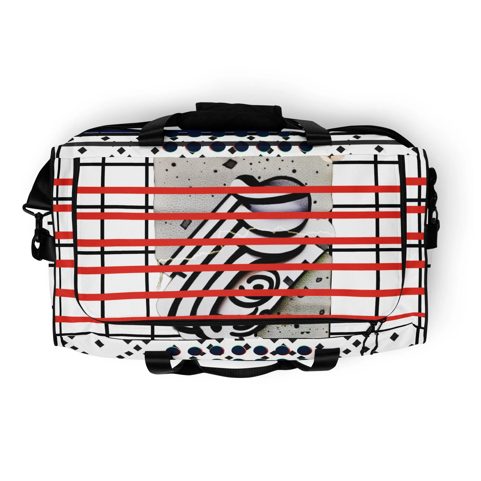 Crispy AF (Abstract Fashion) Duffle bag