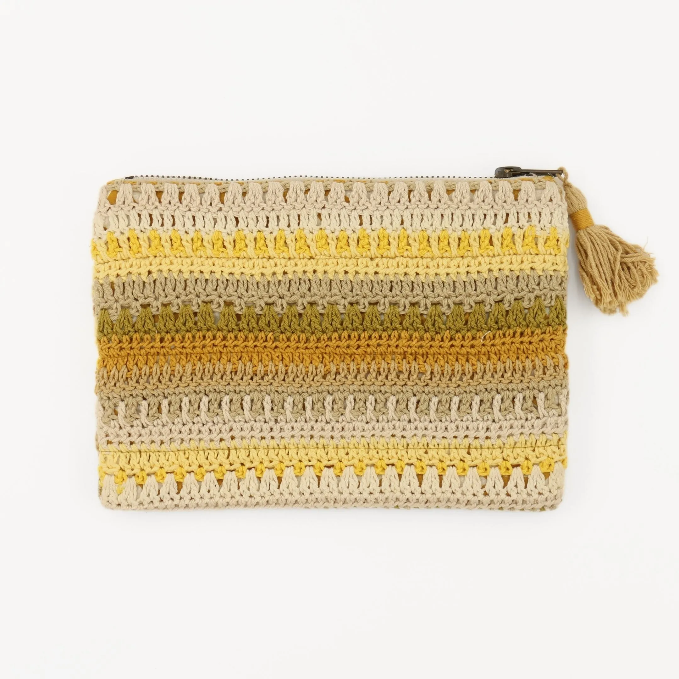 Crochet Purse Clutch Bag | Warm: Turmeric