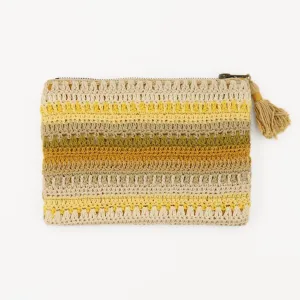 Crochet Purse Clutch Bag | Warm: Turmeric
