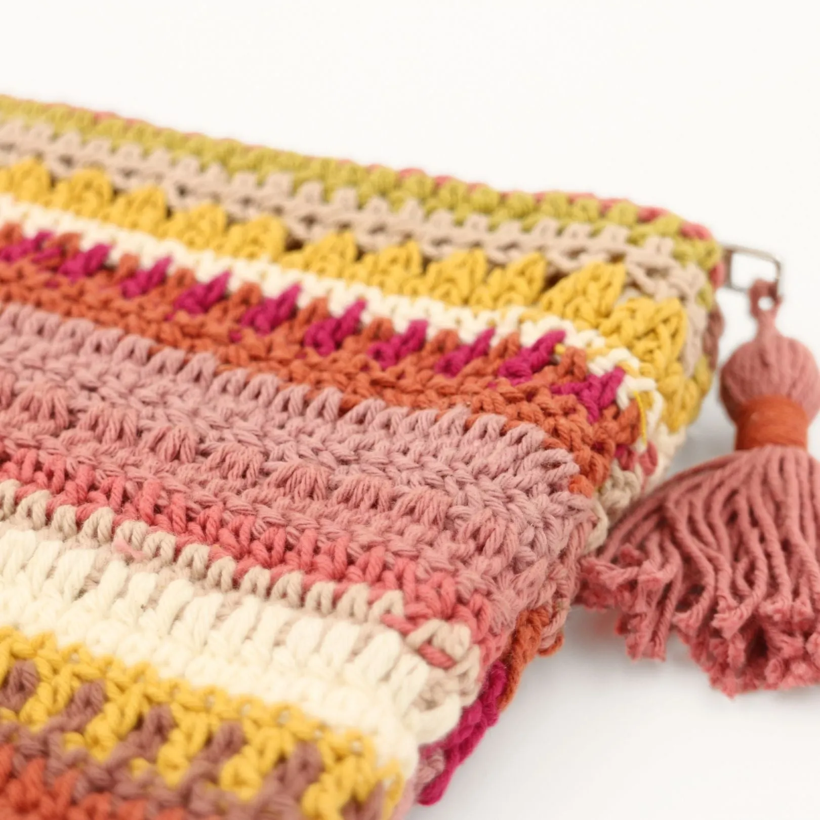 Crochet Purse Clutch Bag | Warm: Warm