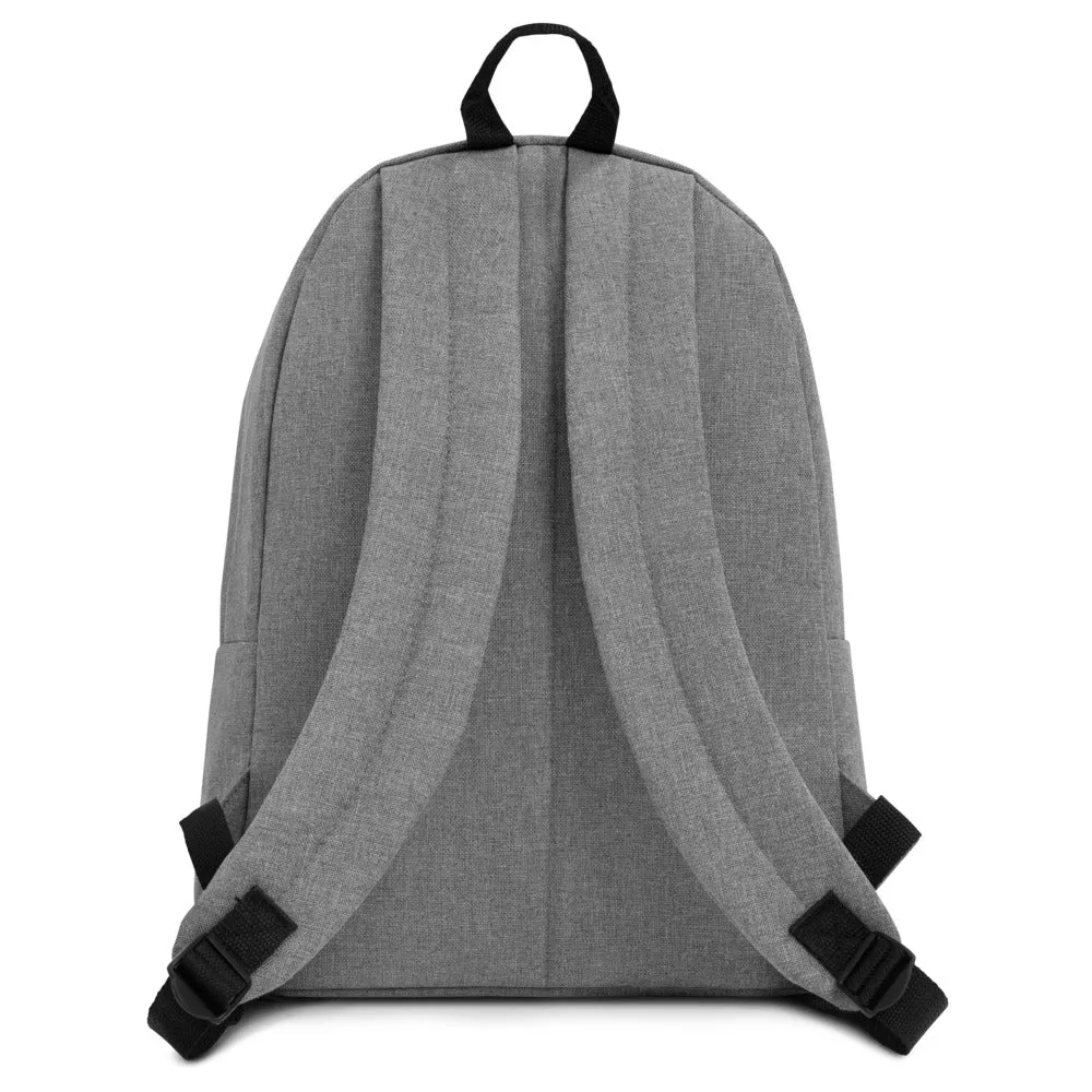 Crown Embroidered Backpack