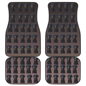 Curly Coat Retriever Car Mats (Front & Back)