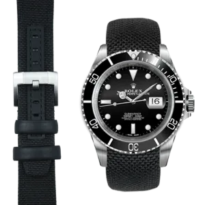 Curved End Nylon Strap for Rolex Submariner with Tang Buckle