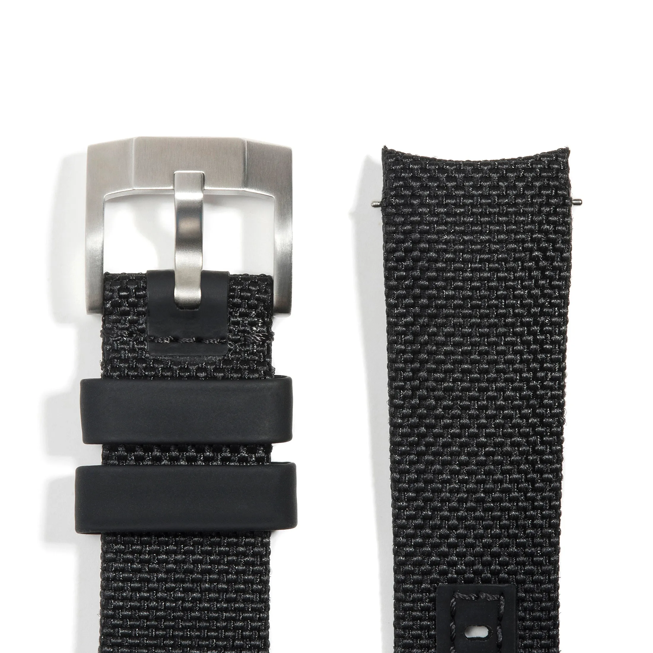 Curved End Nylon Strap for Rolex Submariner with Tang Buckle