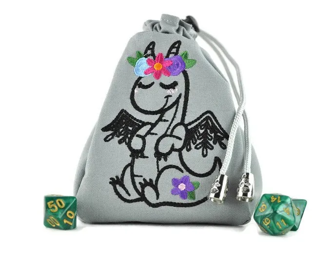 Cute dragon dice bag