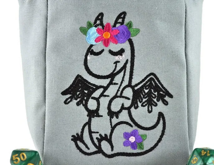 Cute dragon dice bag