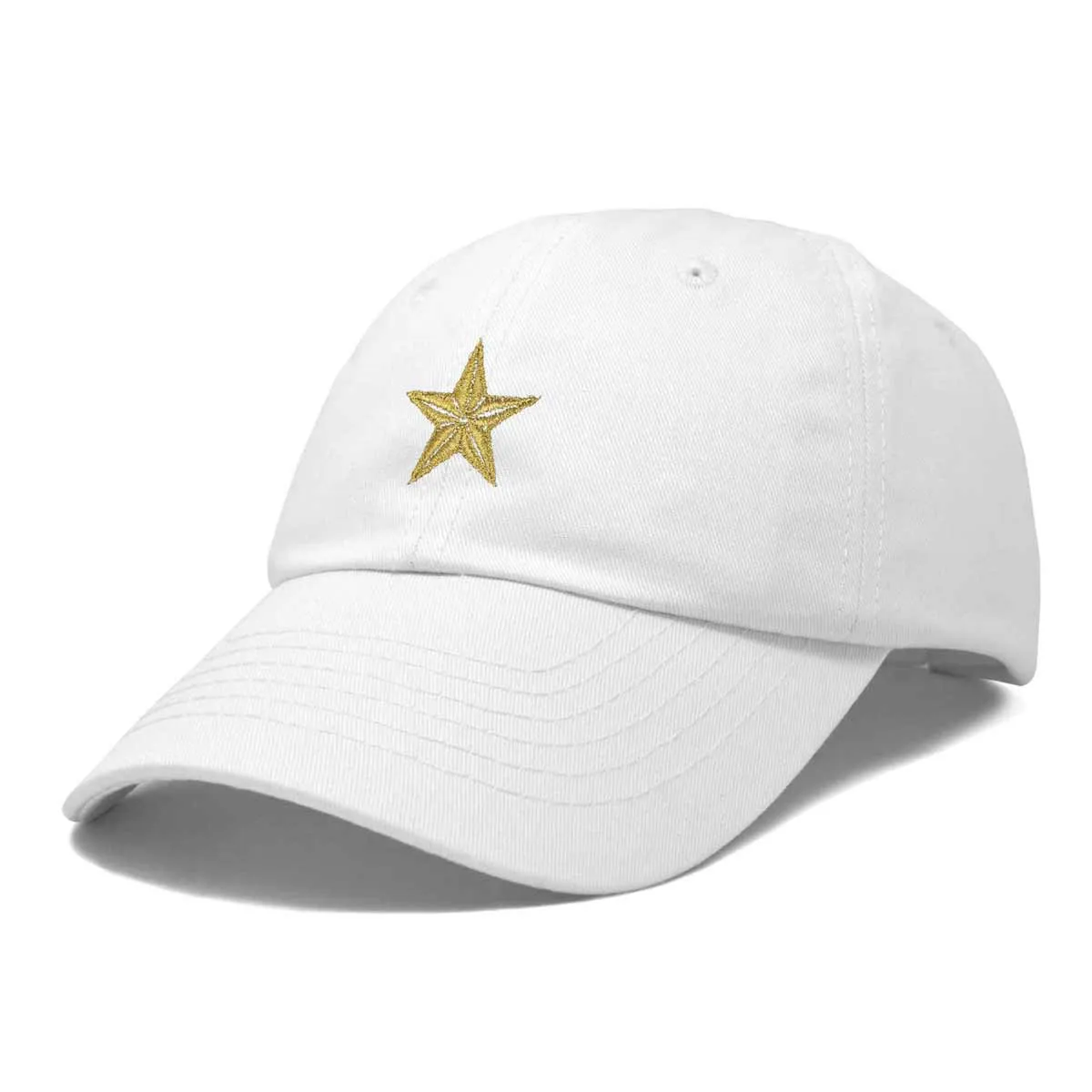 DALIX Gold Super Star Hat