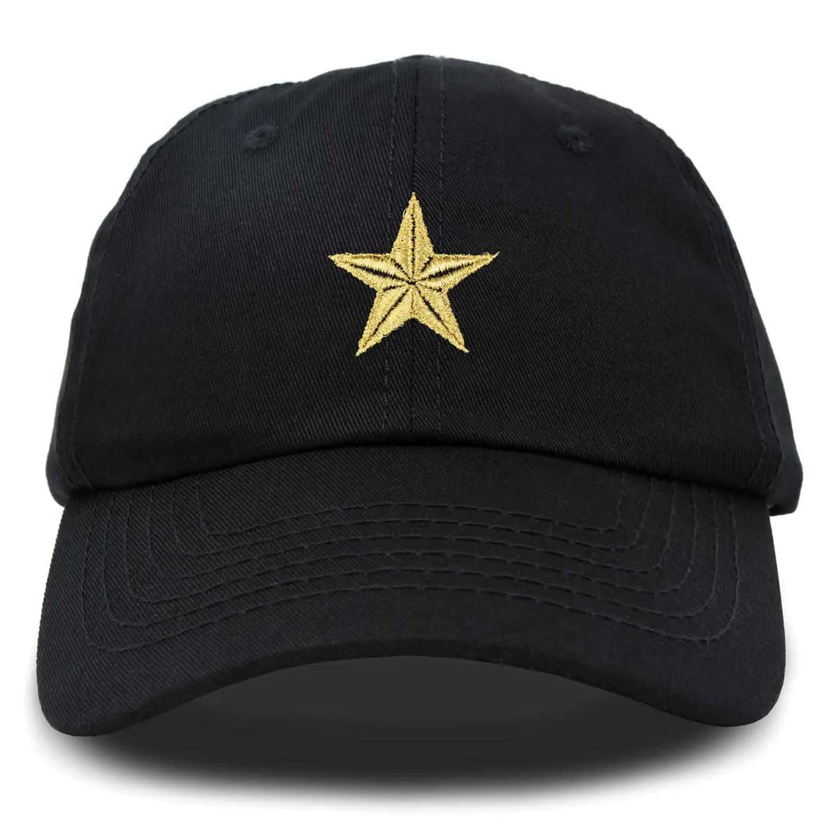 DALIX Gold Super Star Hat