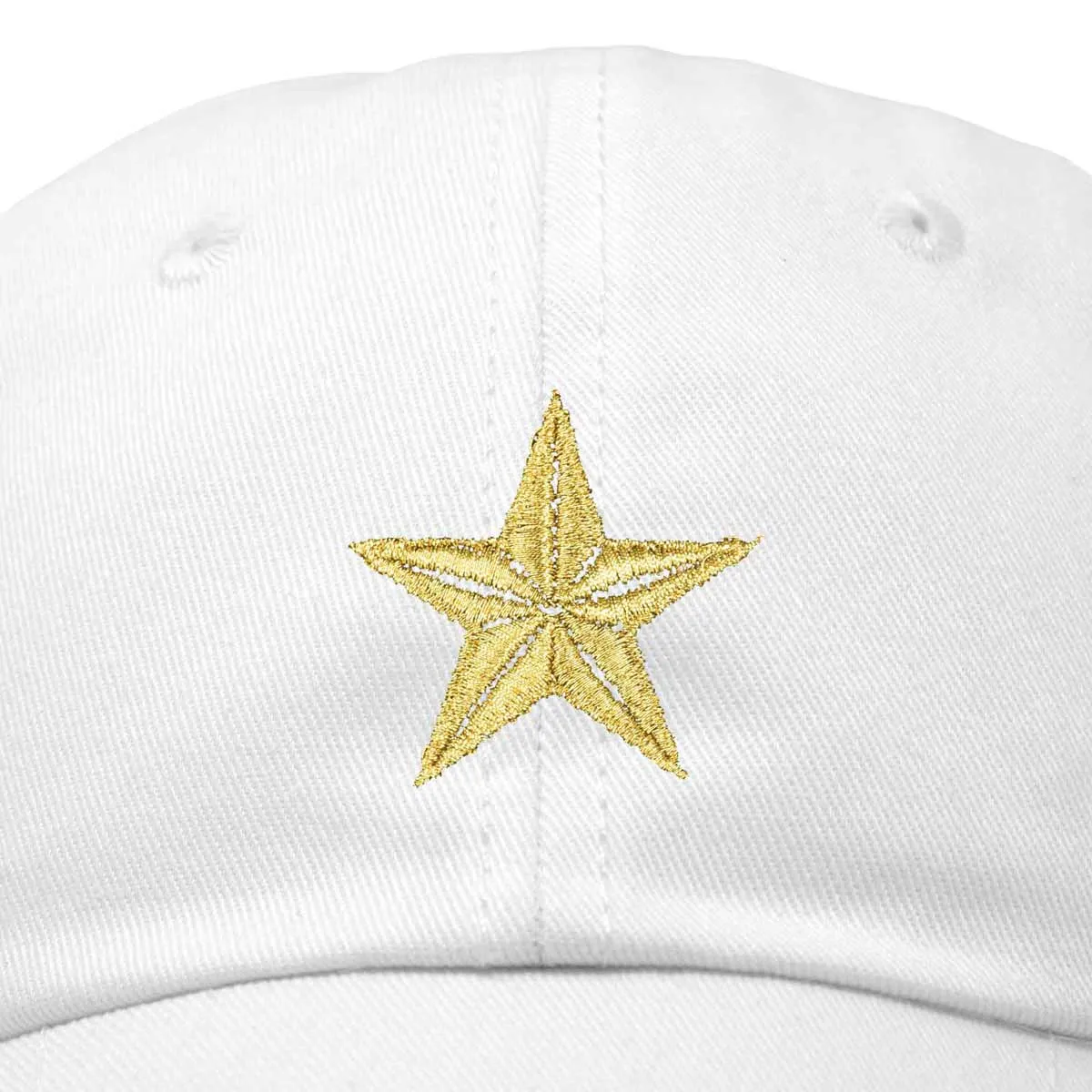 DALIX Gold Super Star Hat