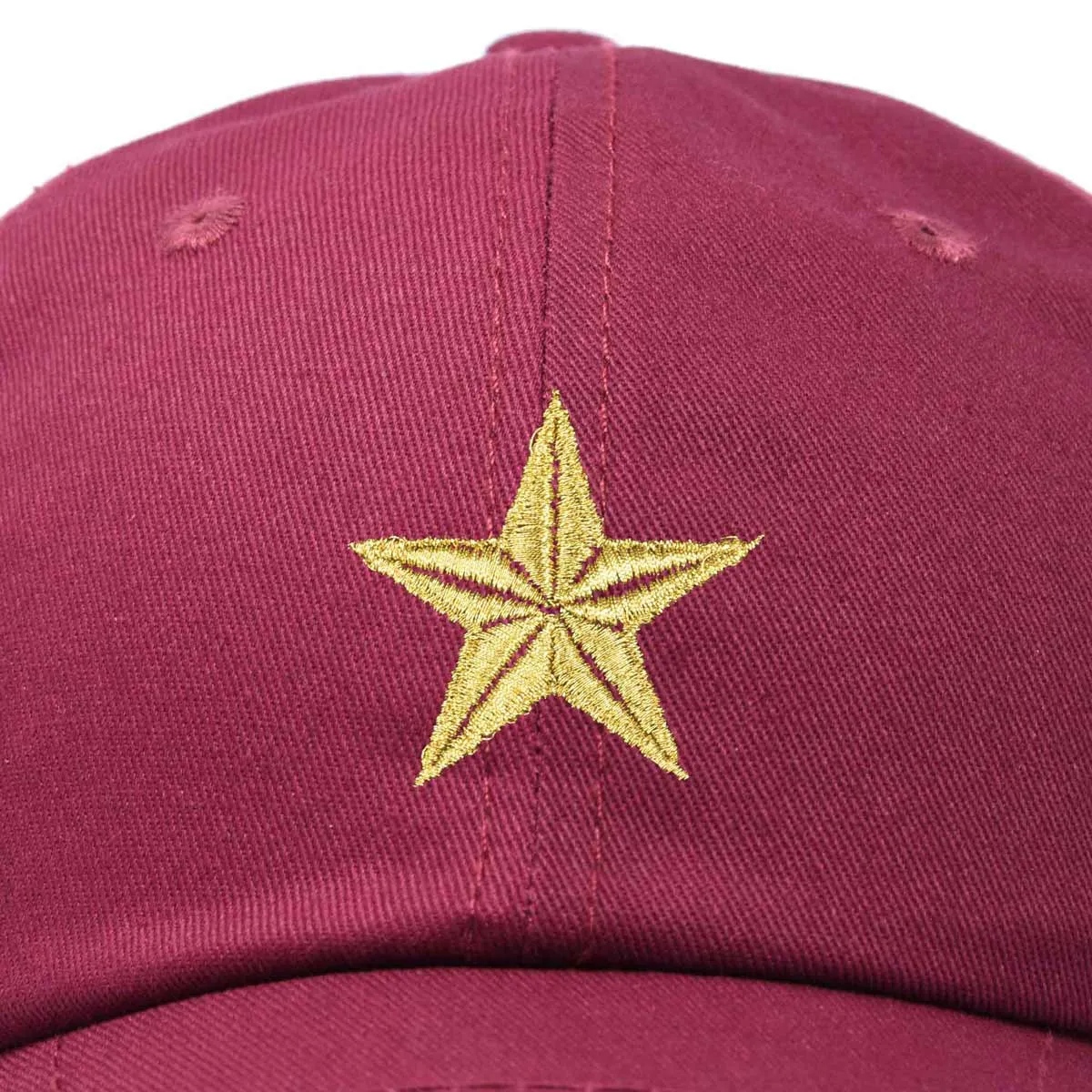 DALIX Gold Super Star Hat