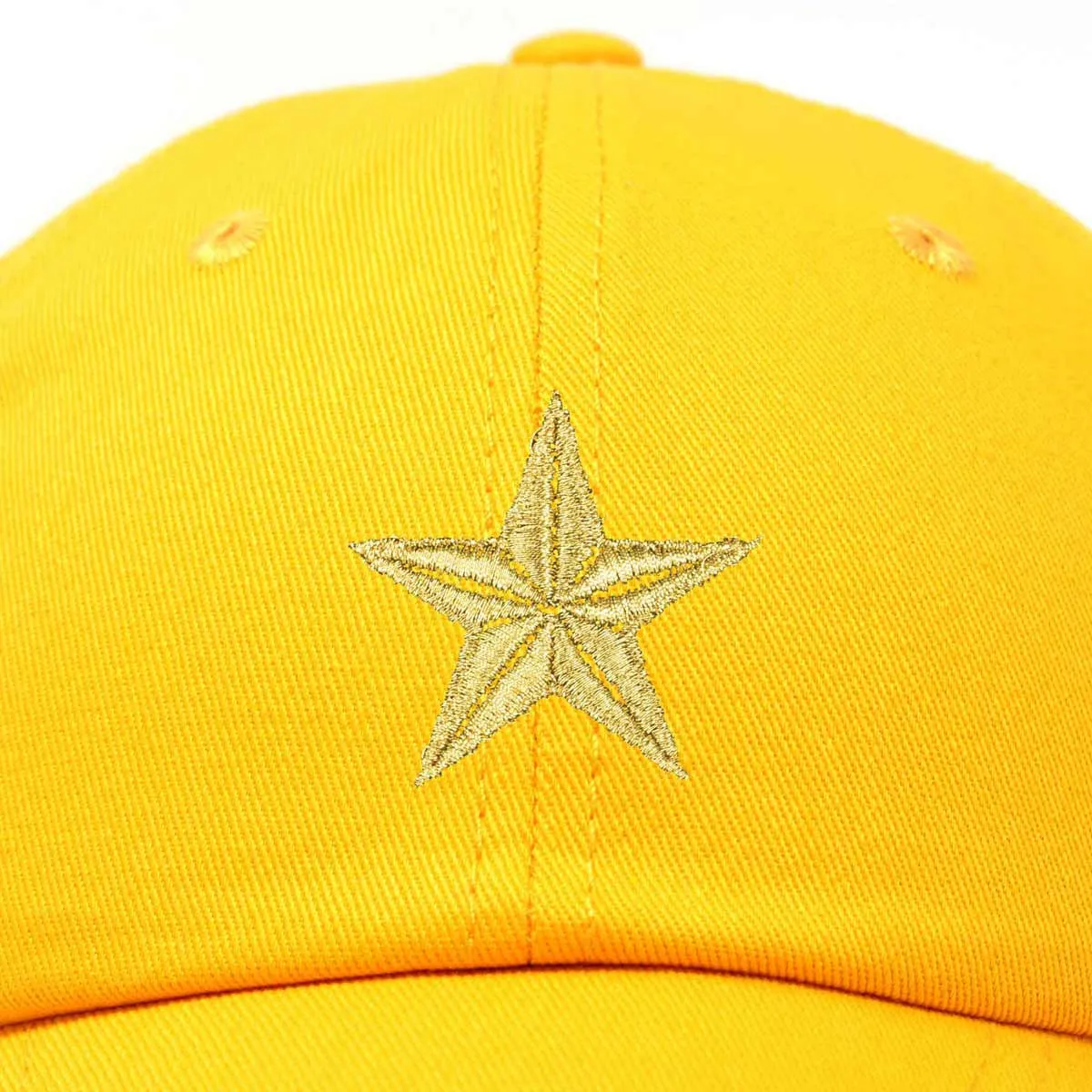 DALIX Gold Super Star Hat