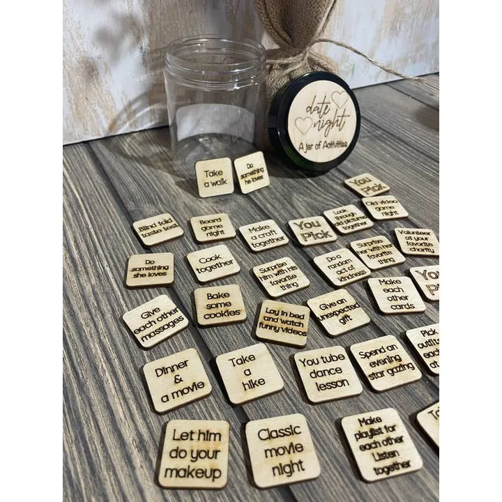 Date Night Tile Jar