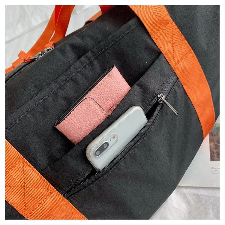 Design Large Capacity Crossbody Shoulder Bag-Orange