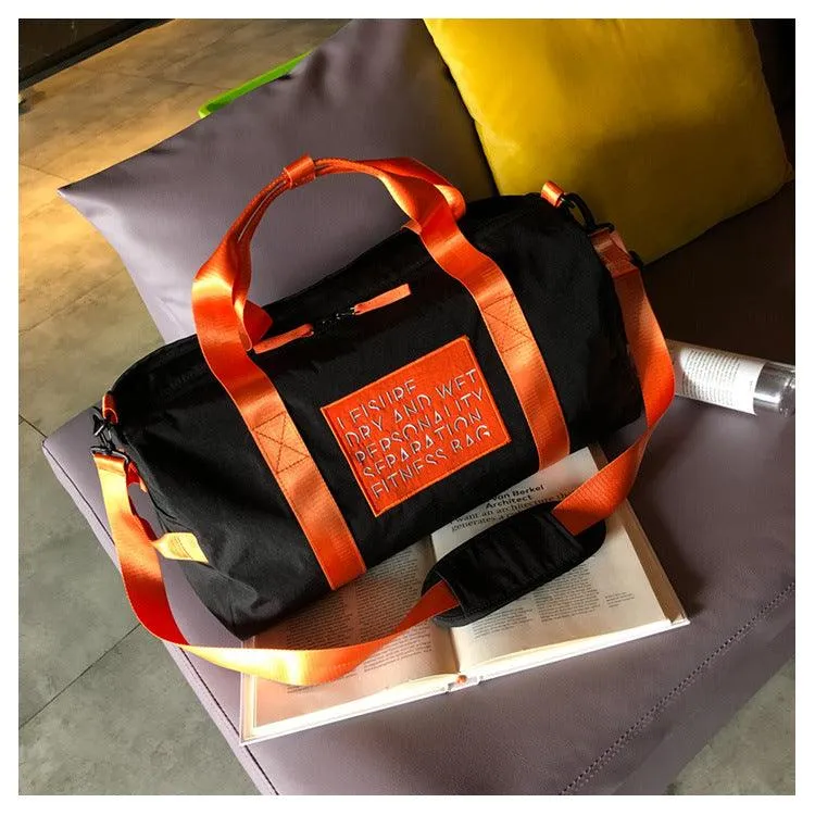 Design Large Capacity Crossbody Shoulder Bag-Orange