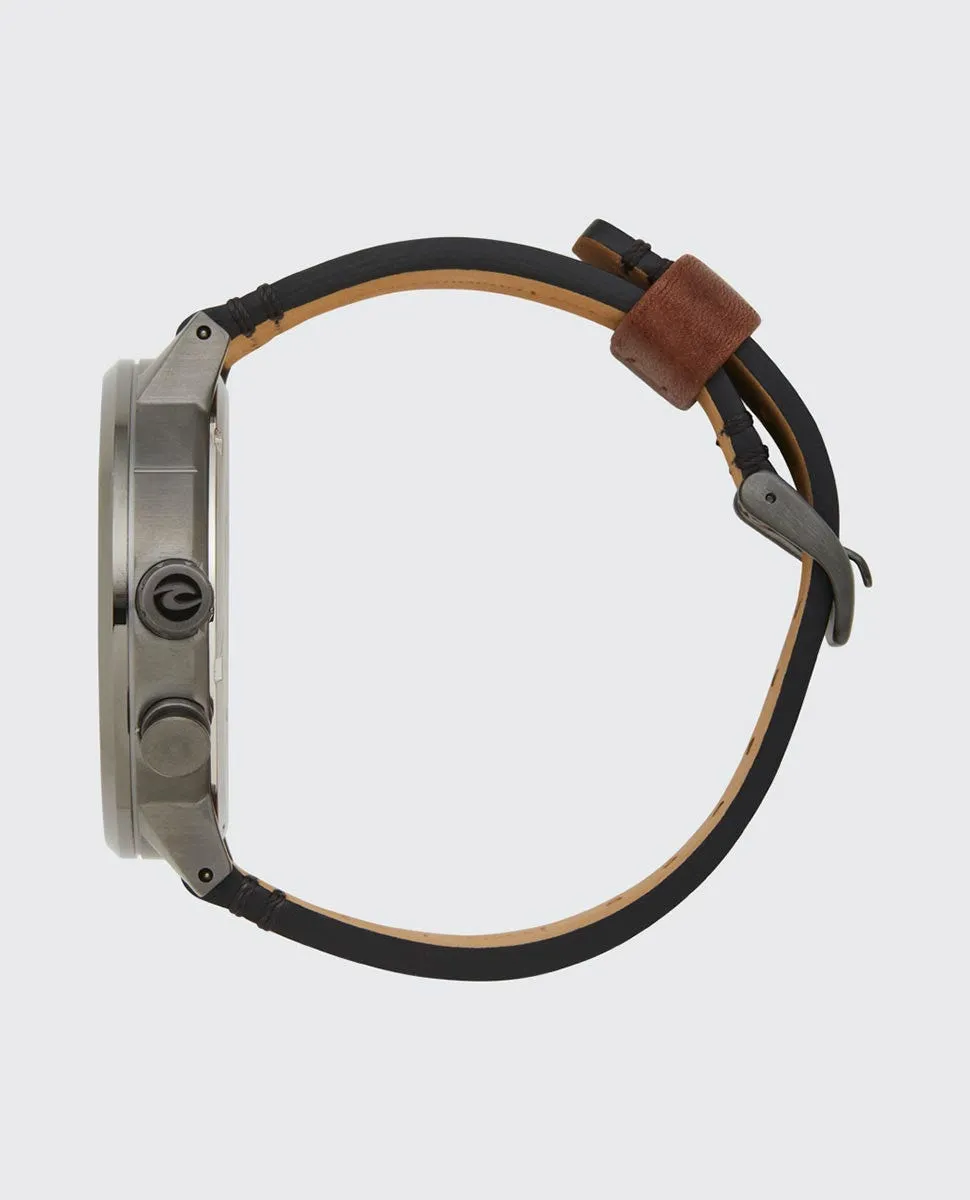 Detroit Analogue Leather Tide Watch