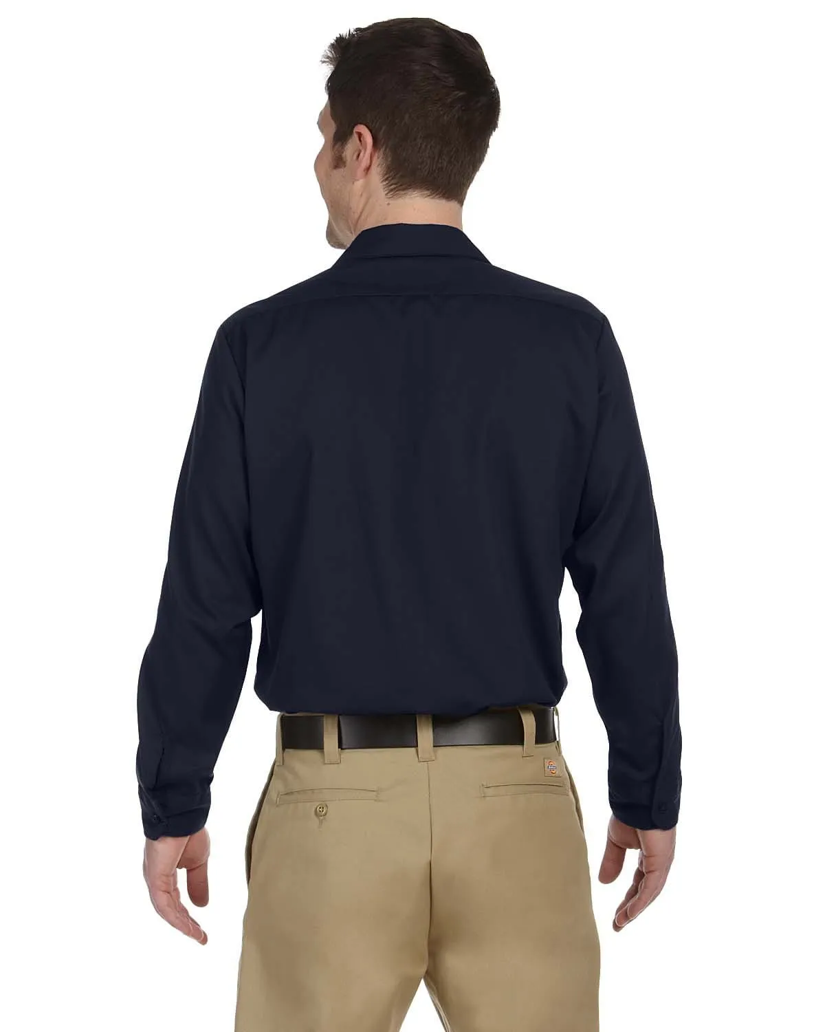Dickies Industrial Long Sleeve Work Shirt | Dark Navy